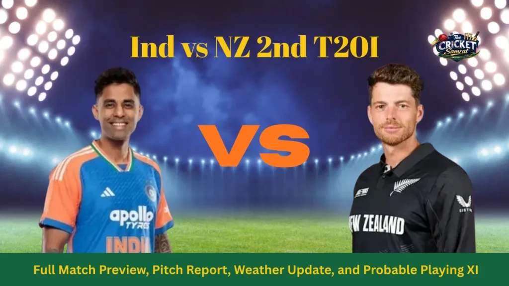 Ind vs NZ 2nd T20I