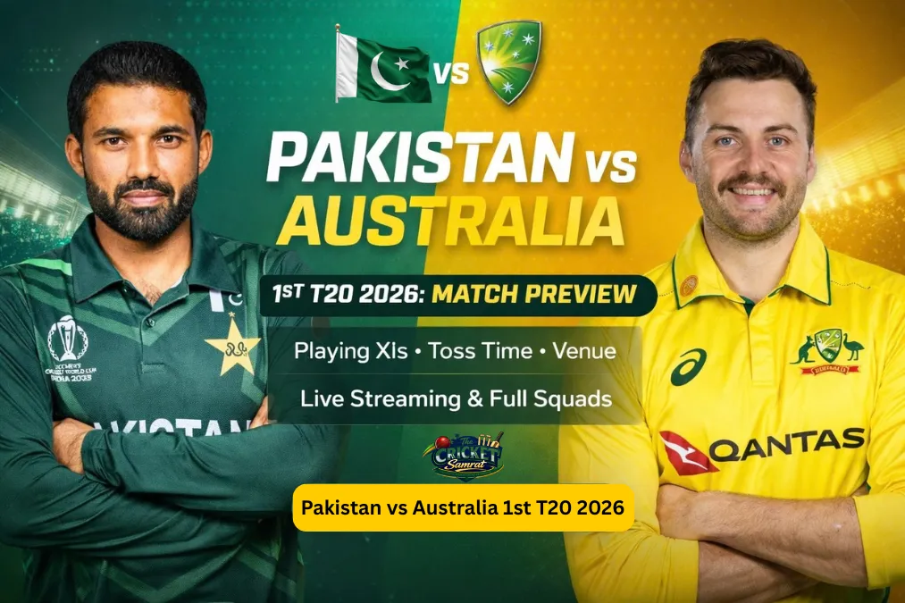 Pakistan vs Australia 1st T20