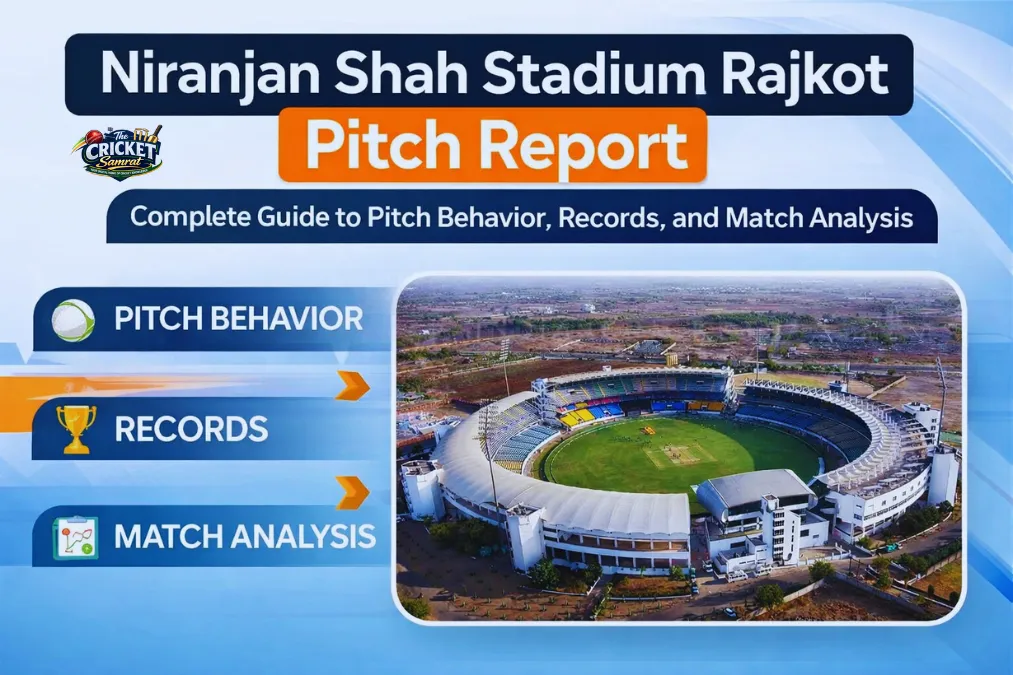 Niranjan Shah Stadium Rajkot Pitch Report