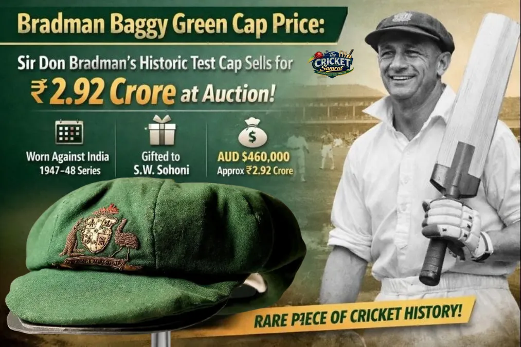 Bradman Baggy Green Cap Price