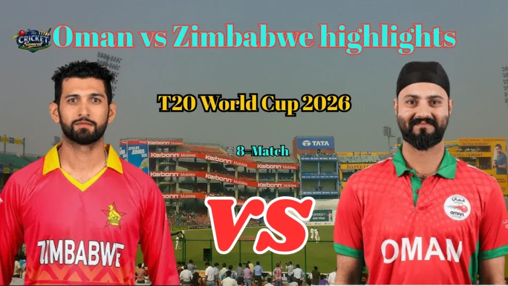 Oman vs Zimbabwe